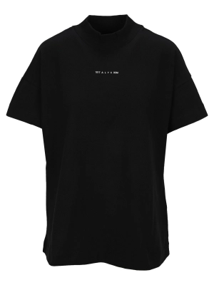 1017 ALYX 9SM Logo Print Mock Neck T-Shirt