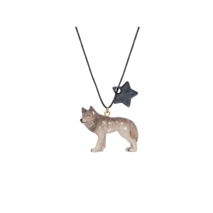 A Mini Penny Wolf Necklace