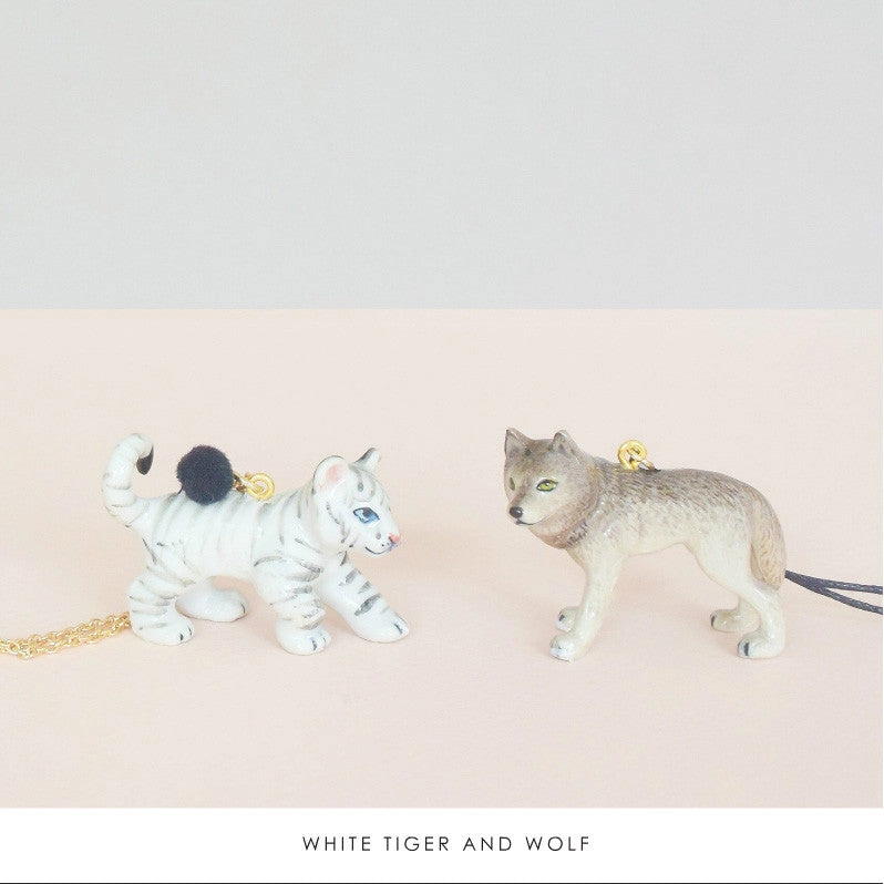 A Mini Penny Wolf Necklace