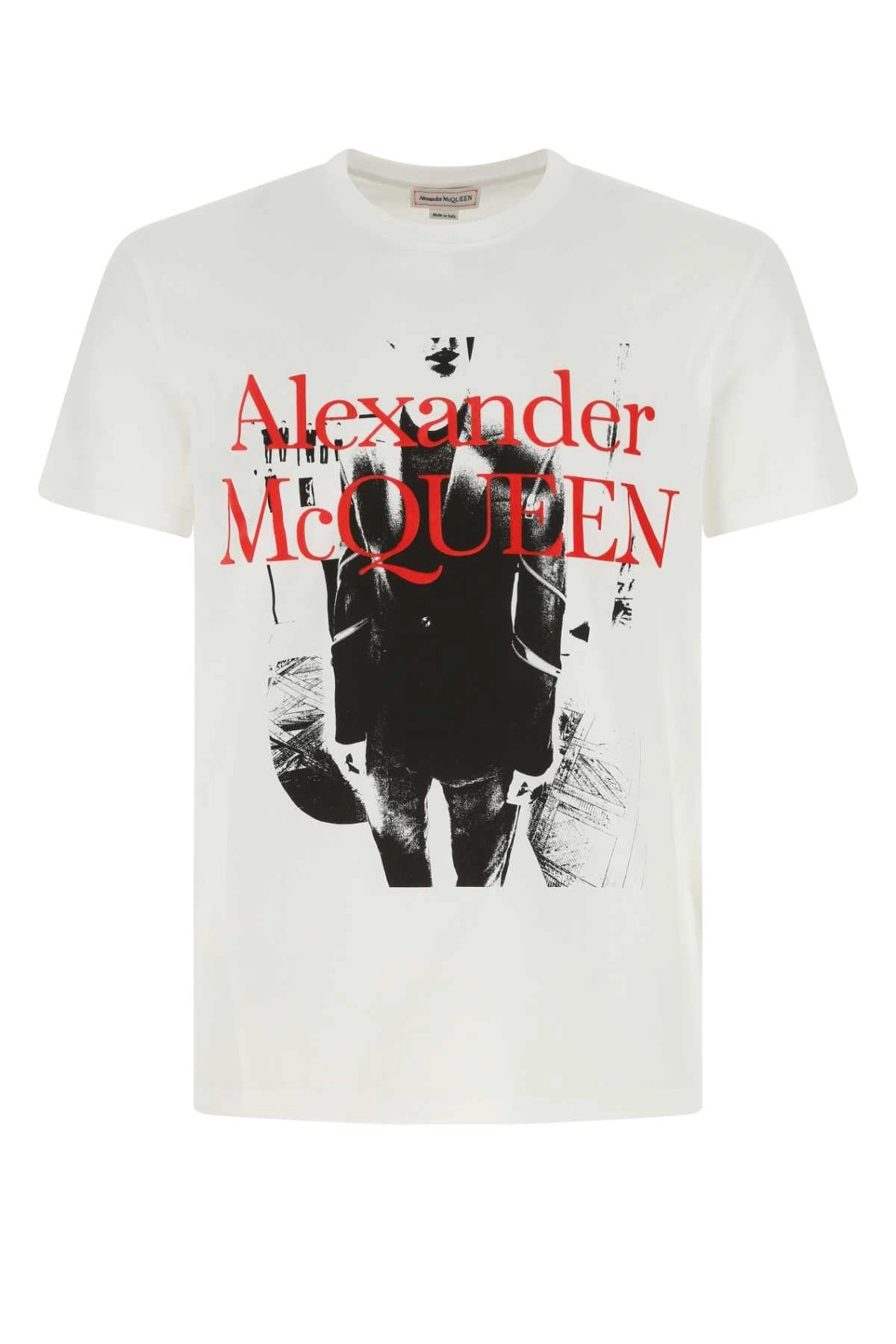 Alexander McQueen Printed Crewneck T-Shirt