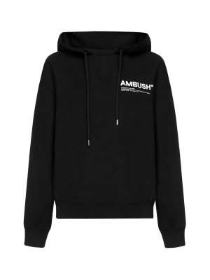 Ambush Logo Print Drawstring Hoodie