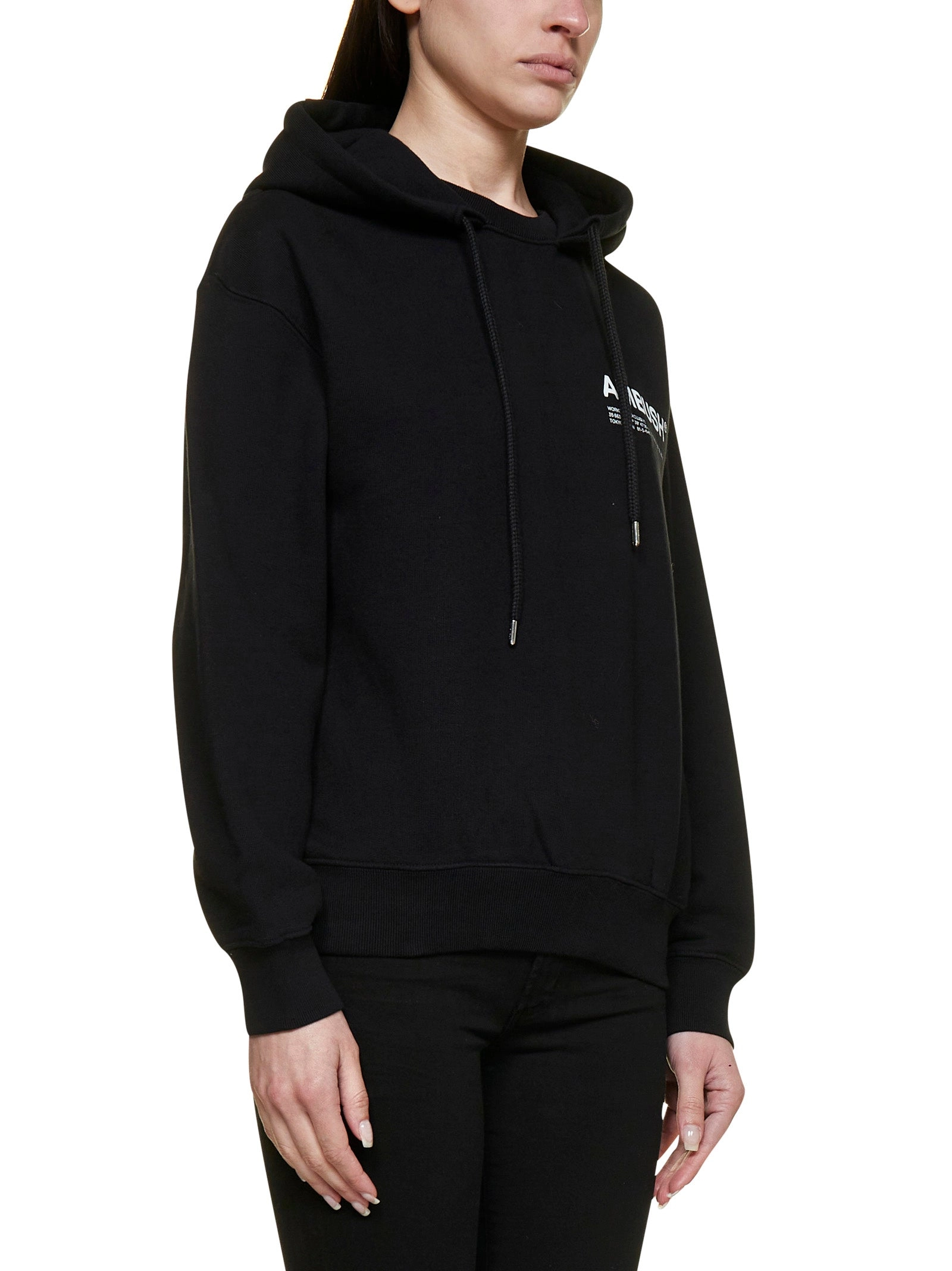 Ambush Logo Print Drawstring Hoodie