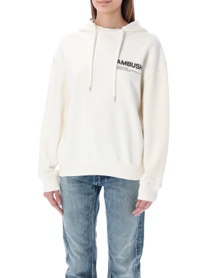 Ambush Logo Printed Drawstring Hoodie
