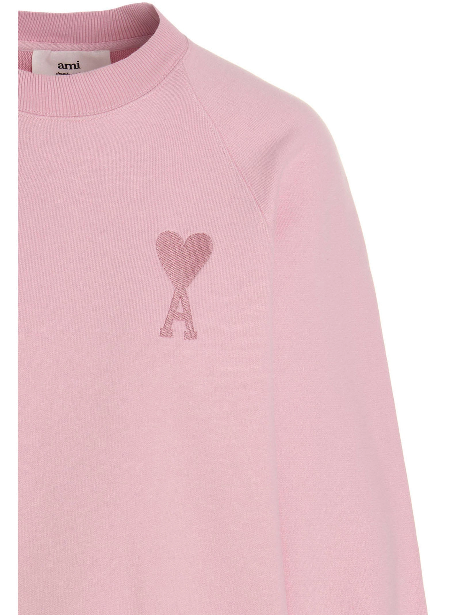 AMI De Coeur Long-Sleeved Crewneck Sweatshirt