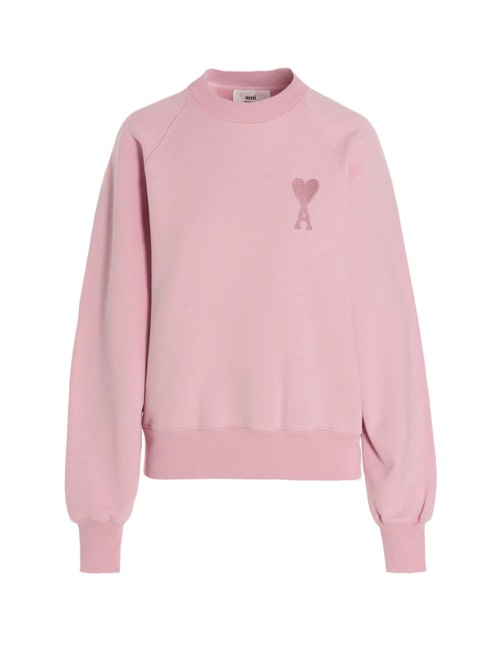 AMI De Coeur Long-Sleeved Crewneck Sweatshirt