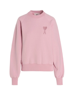 AMI De Coeur Long-Sleeved Crewneck Sweatshirt