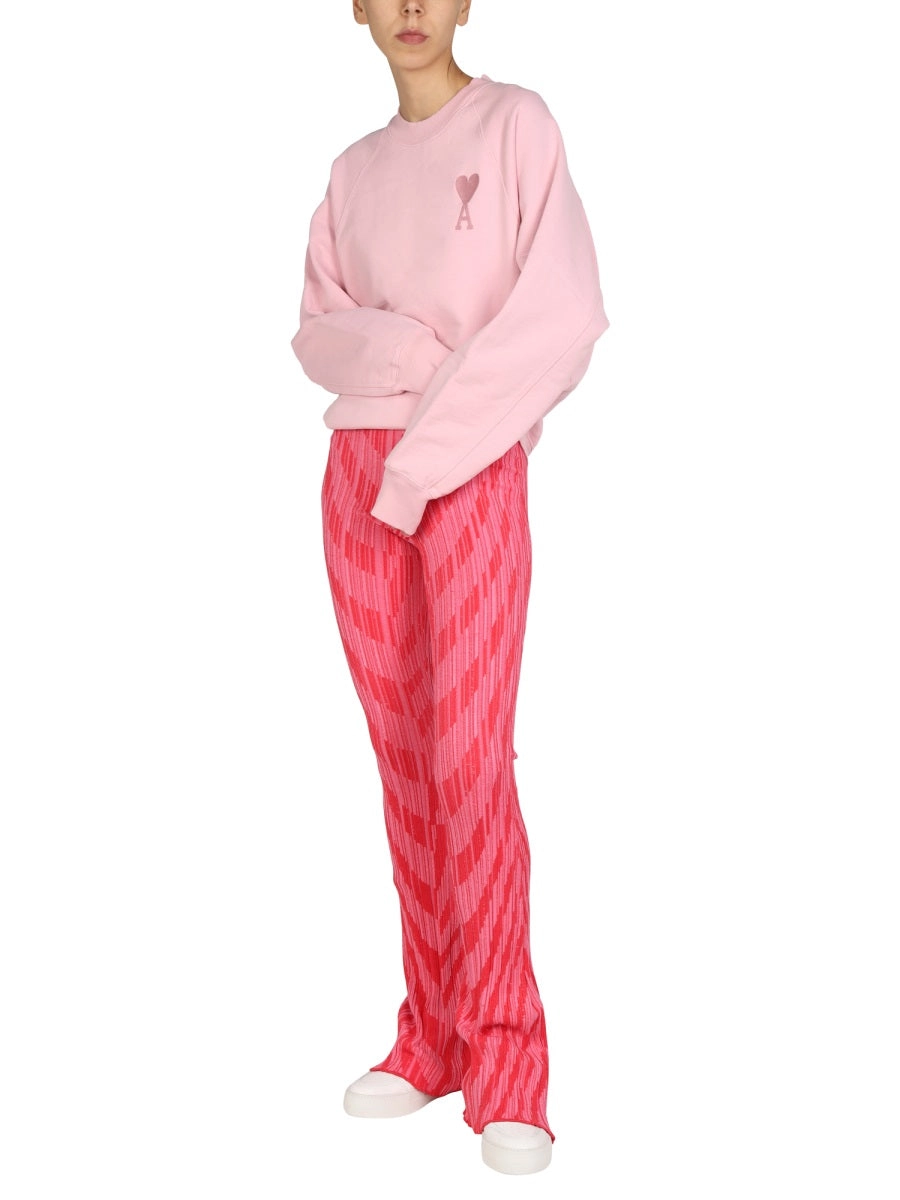 AMI De Coeur Long-Sleeved Crewneck Sweatshirt