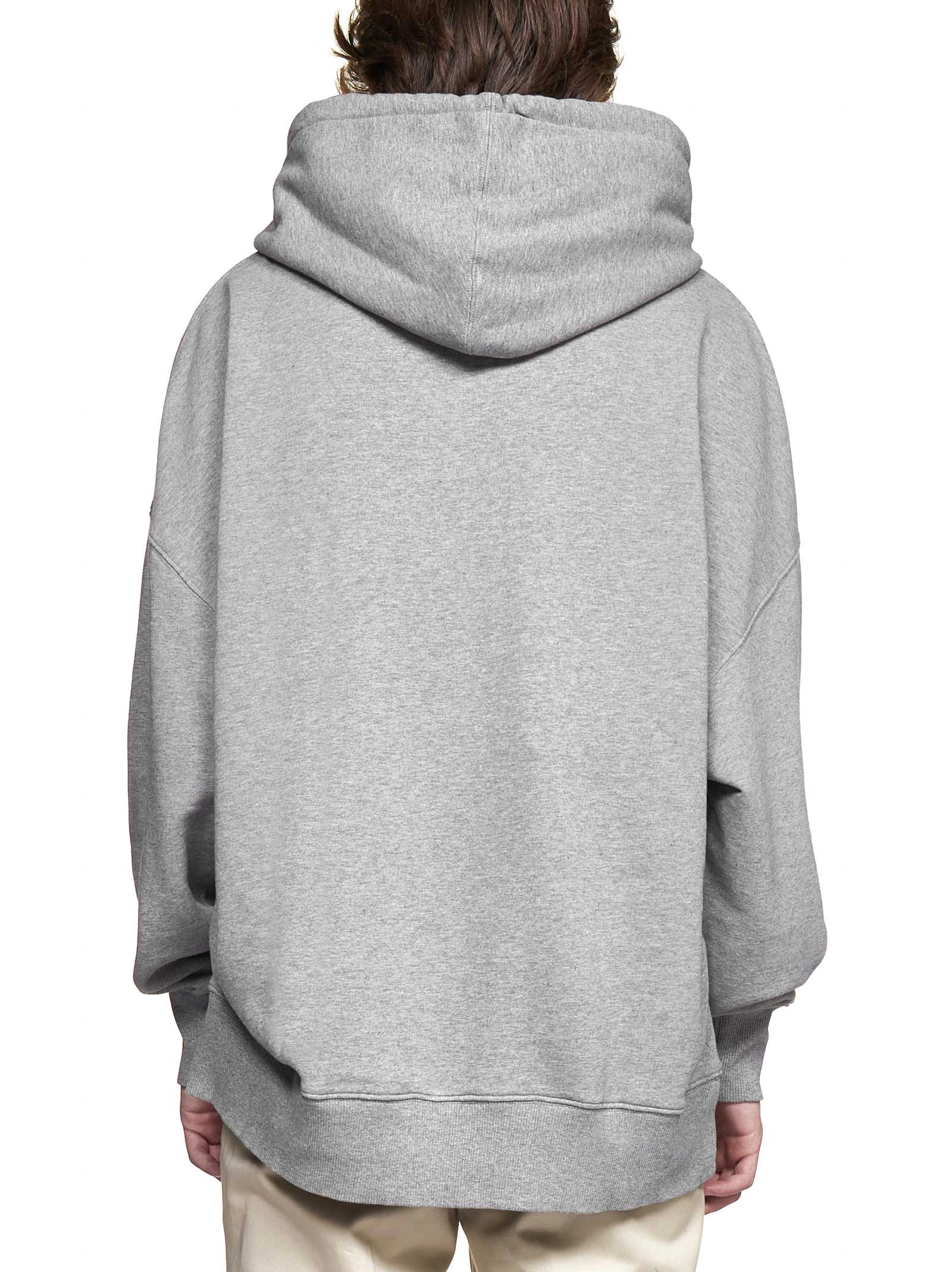 AMI Logo Printed Drawstring Hoodie