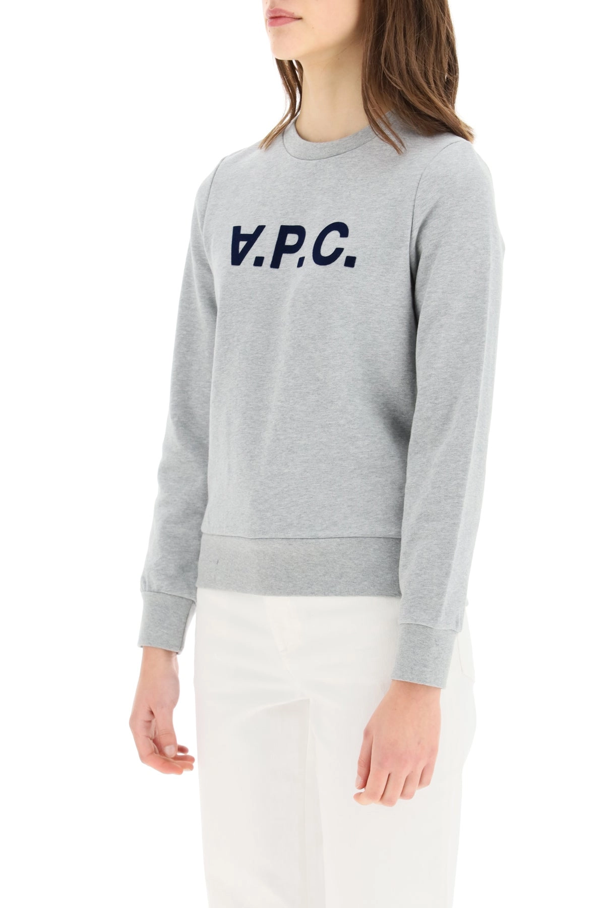 A.P.C. Viva Logo Flocked Sweatshirt