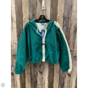 Athletic Jacket By Cme In Green, Size: L