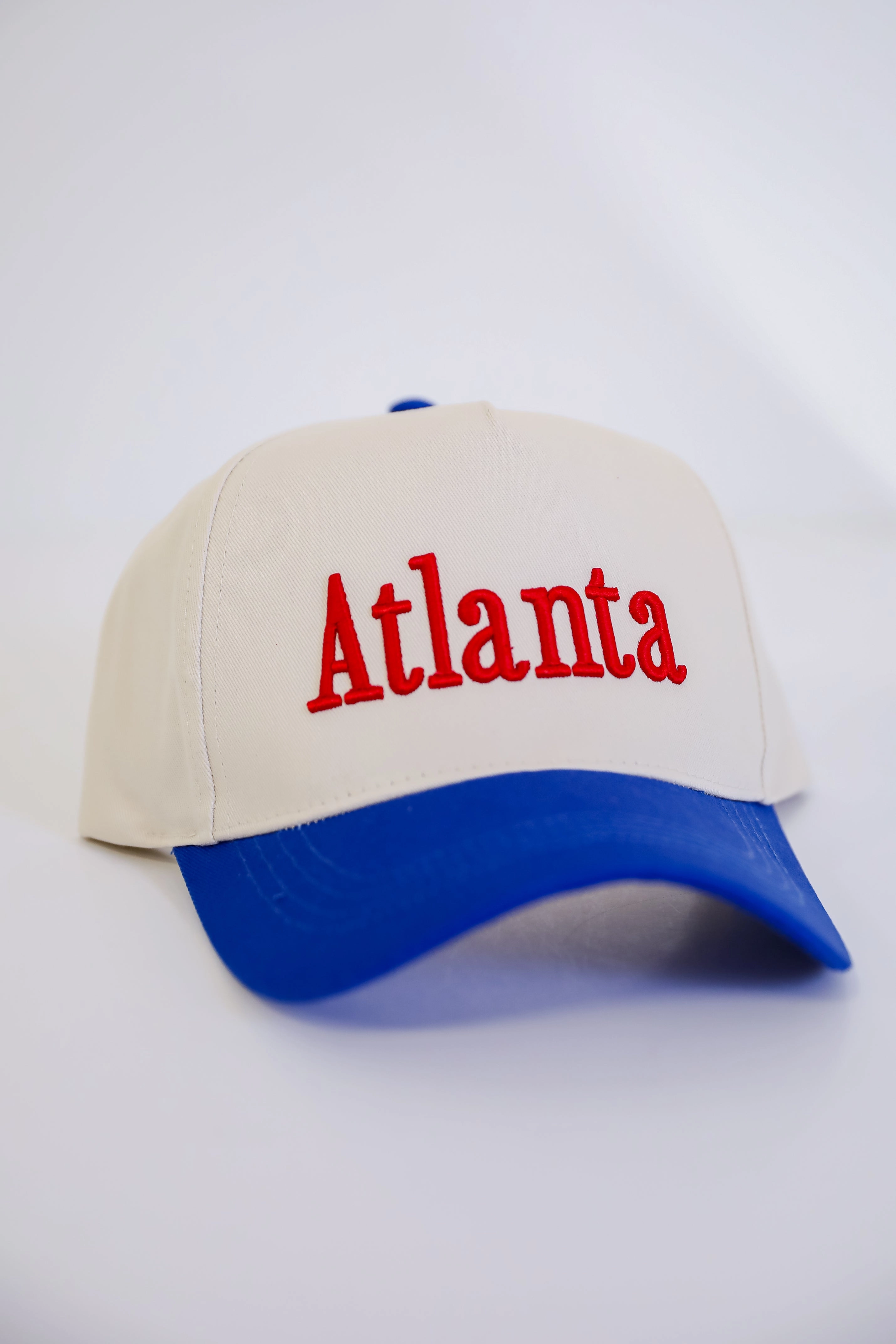 Atlanta Color Block Embroidered Hat