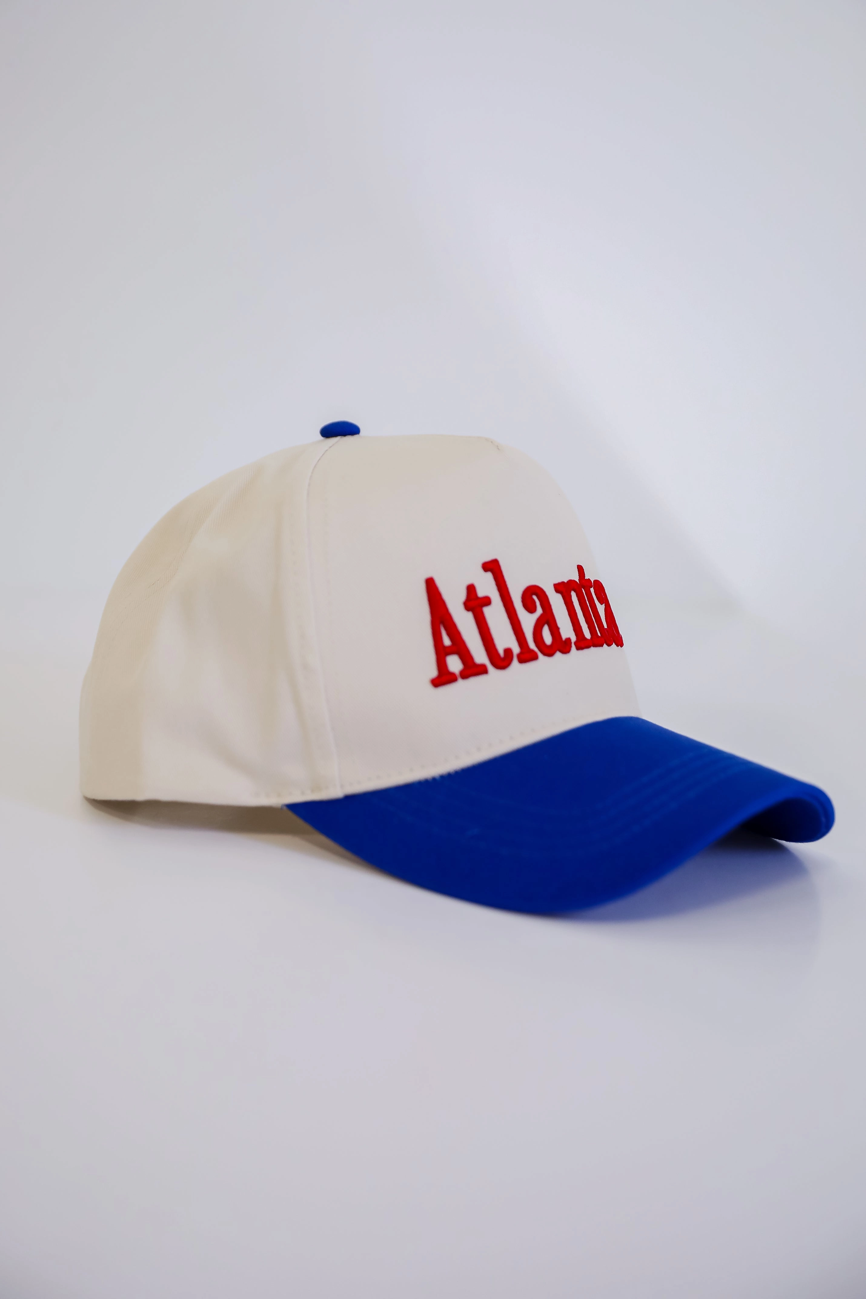 Atlanta Color Block Embroidered Hat