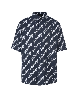 Balenciaga New Scribble Shirt