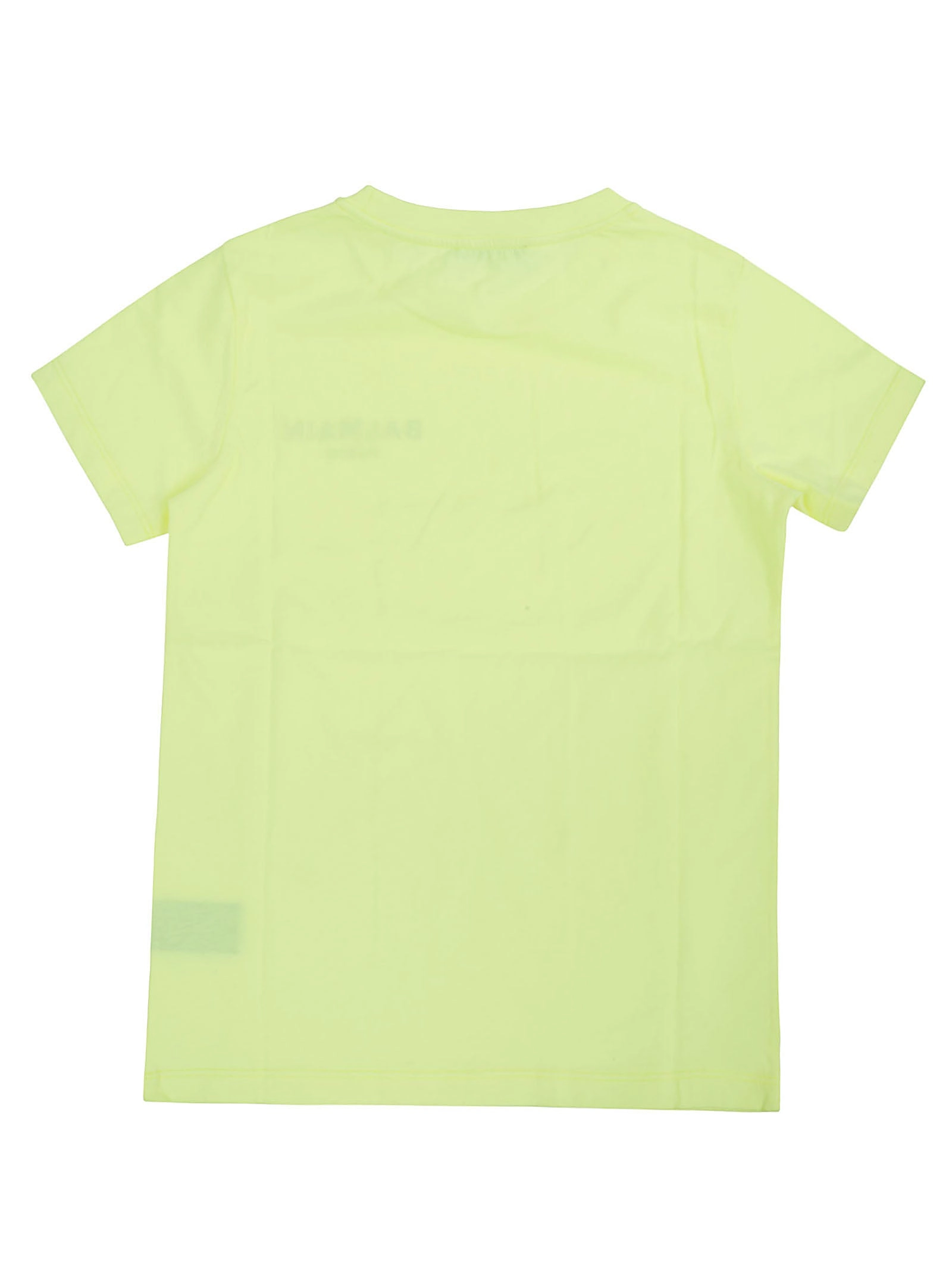 Balmain Kids Logo Printed Crewneck T-Shirt