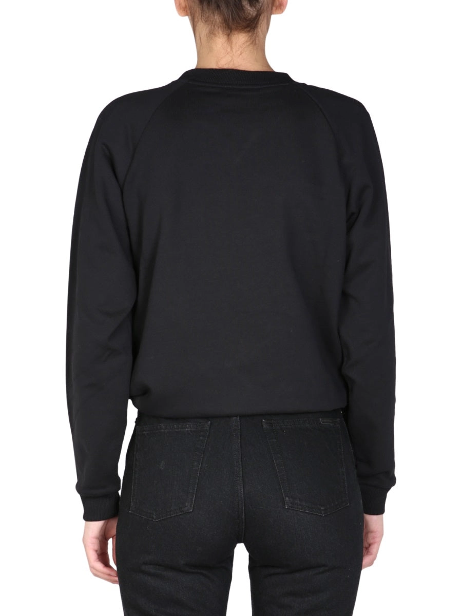Balmain Logo Printed Crewneck Sweatshirt