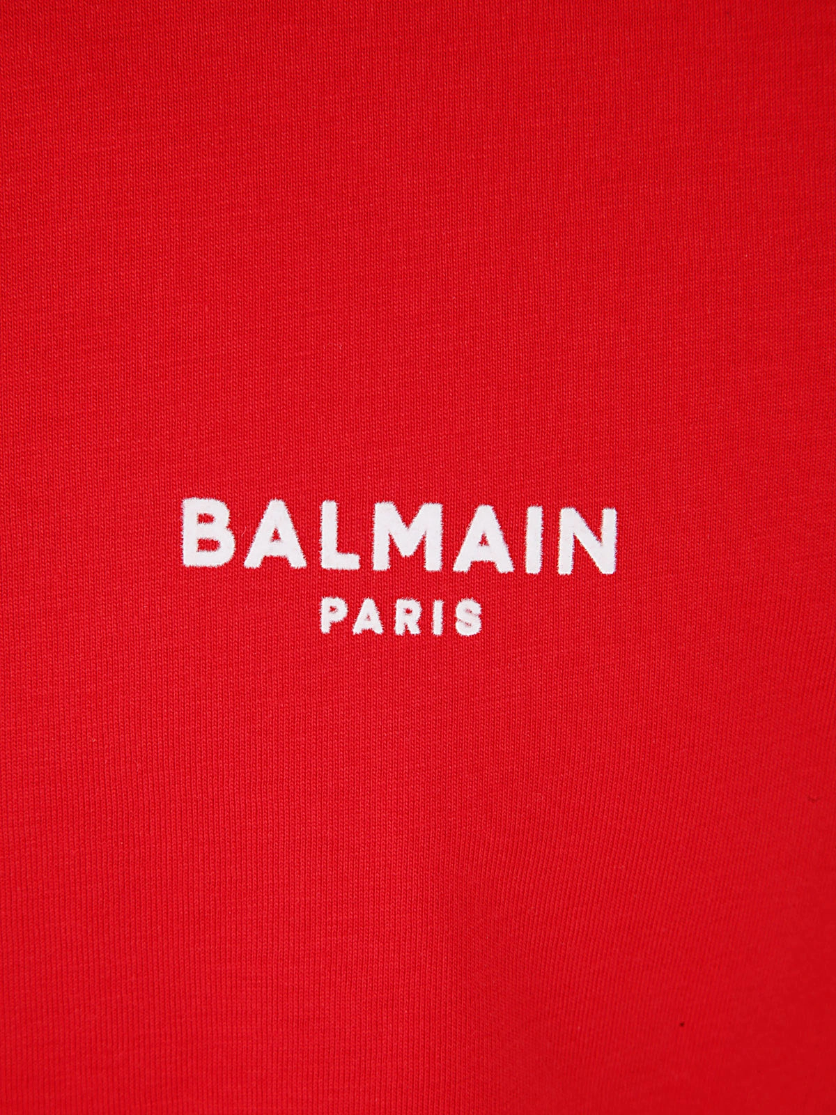 Balmain Logo Printed Crewneck T-Shirt