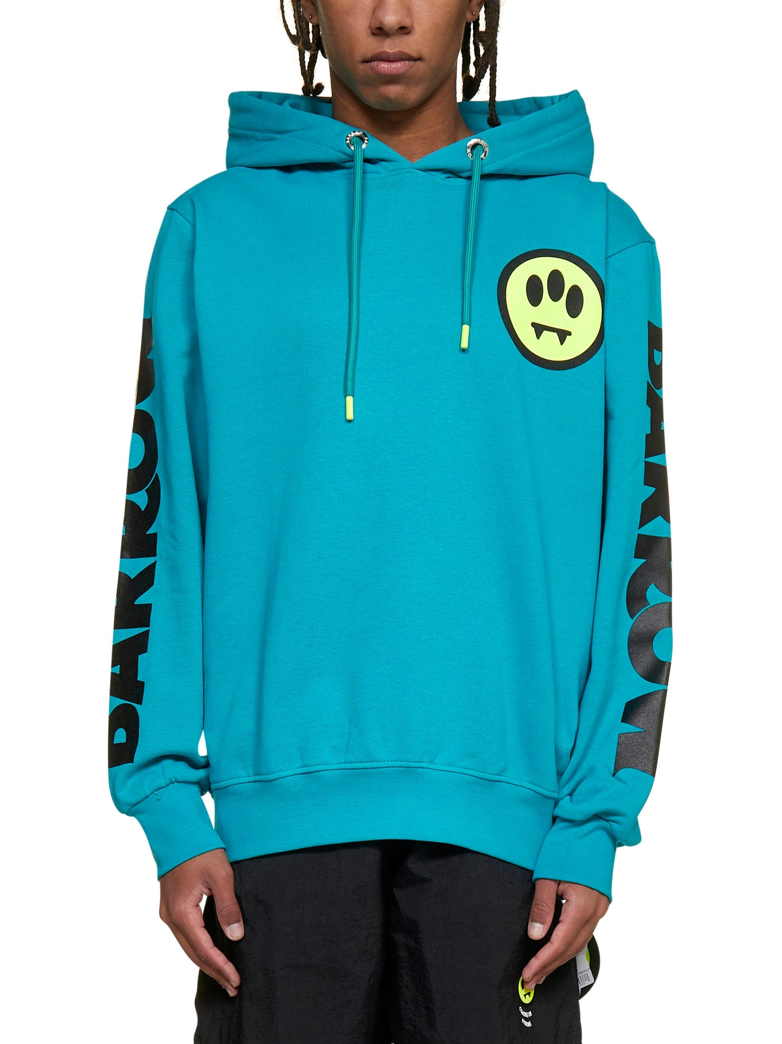 Barrow Logo Printed Drawstring Hoodie