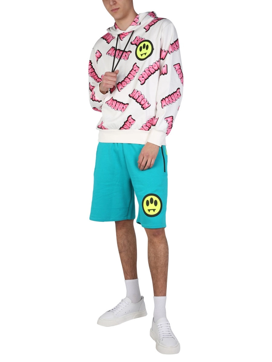 Barrow Printed Drawstring Hoodie