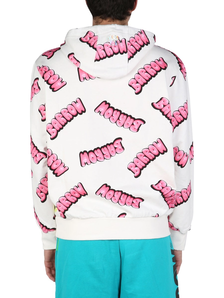 Barrow Printed Drawstring Hoodie