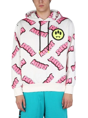 Barrow Printed Drawstring Hoodie