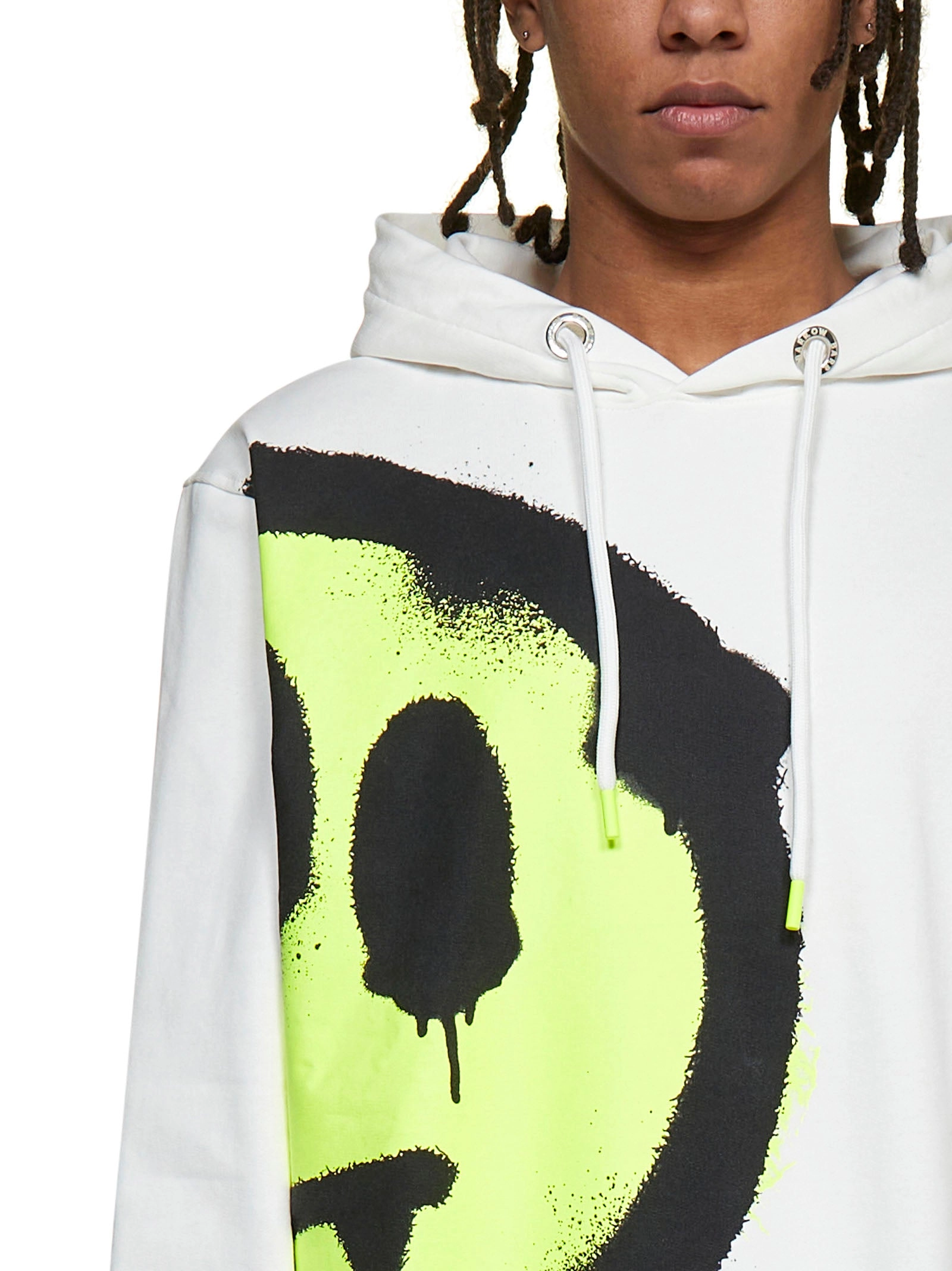 Barrows Printed Drawstring Hoodie