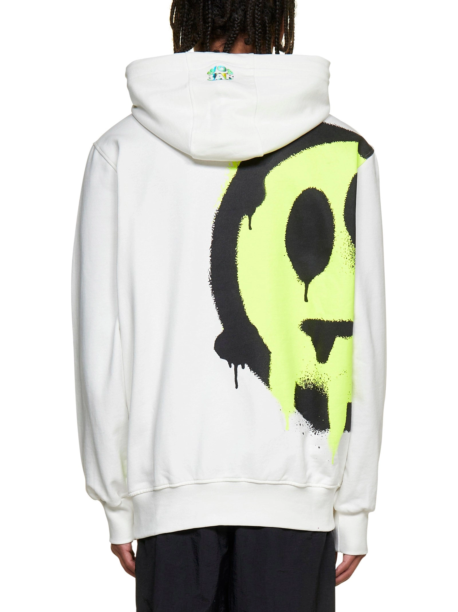 Barrows Printed Drawstring Hoodie