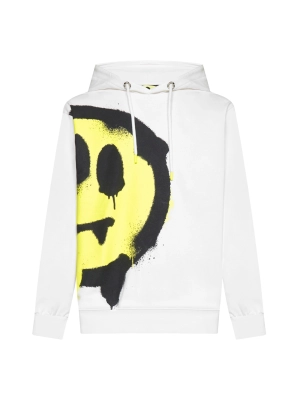 Barrows Printed Drawstring Hoodie