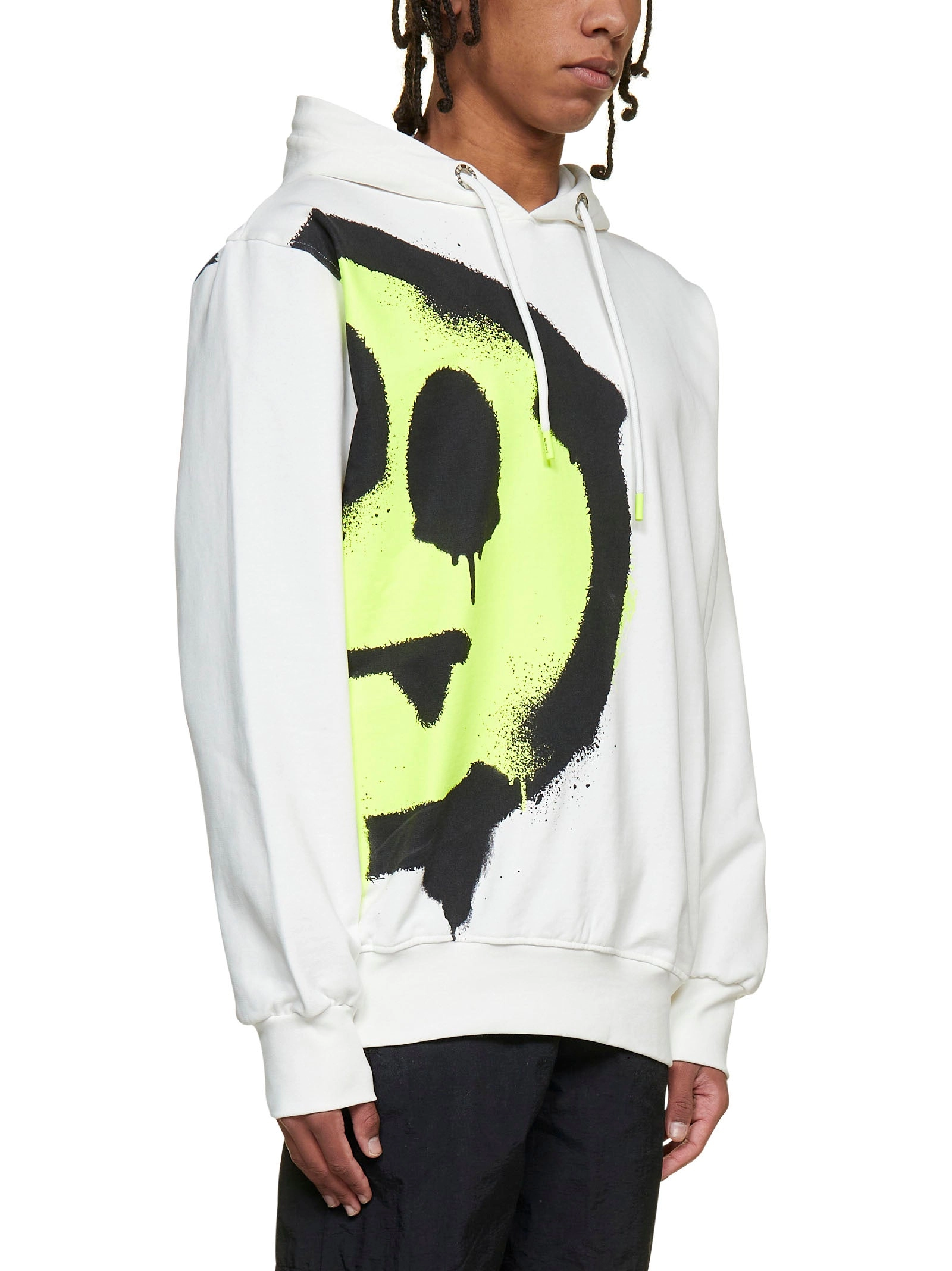Barrows Printed Drawstring Hoodie