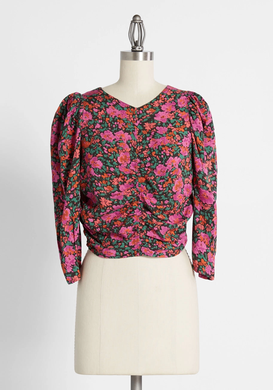 Bouquet All Day Crop Top