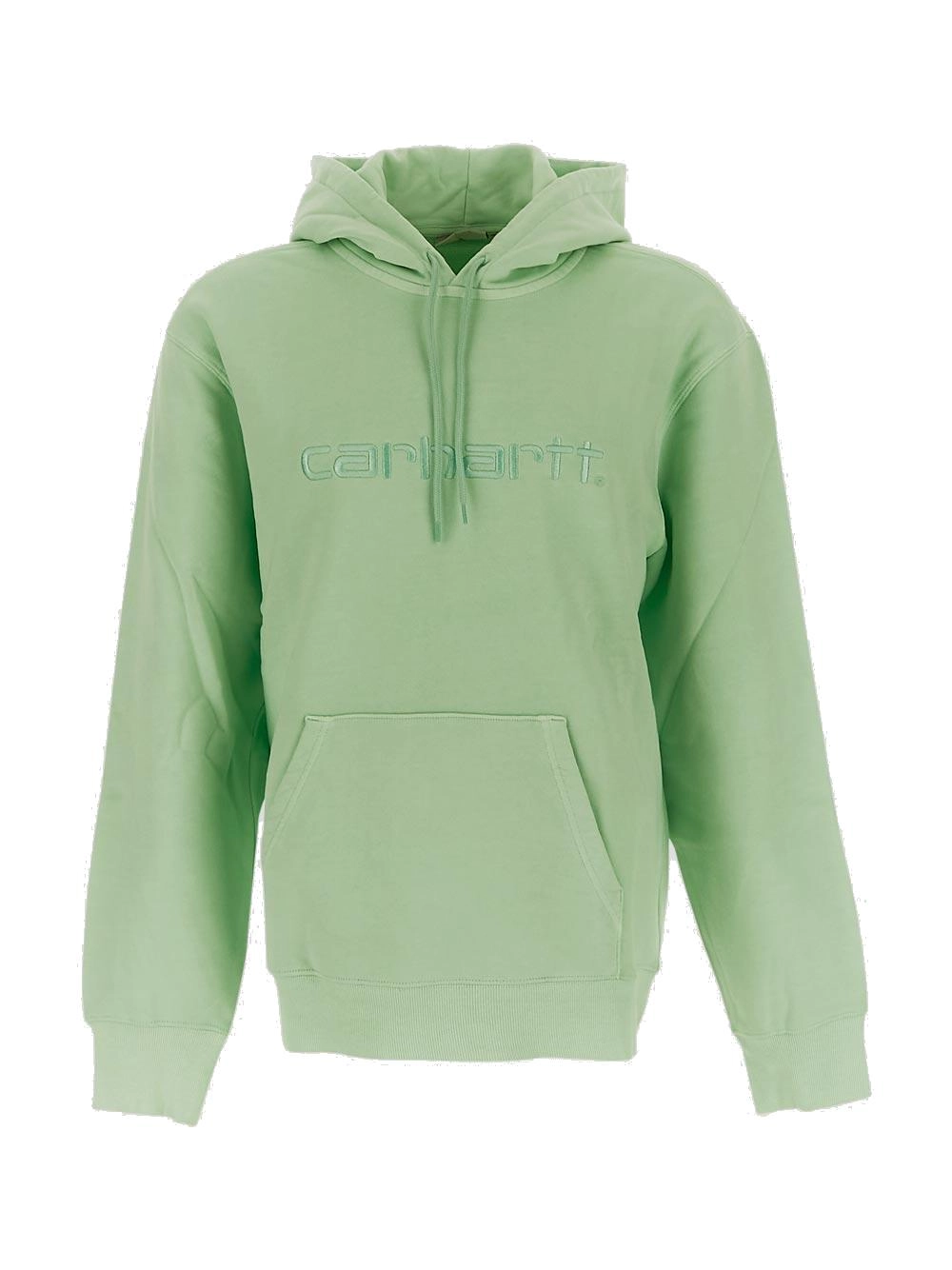 Carhartt Logo Embroidered Drawstring Hoodie