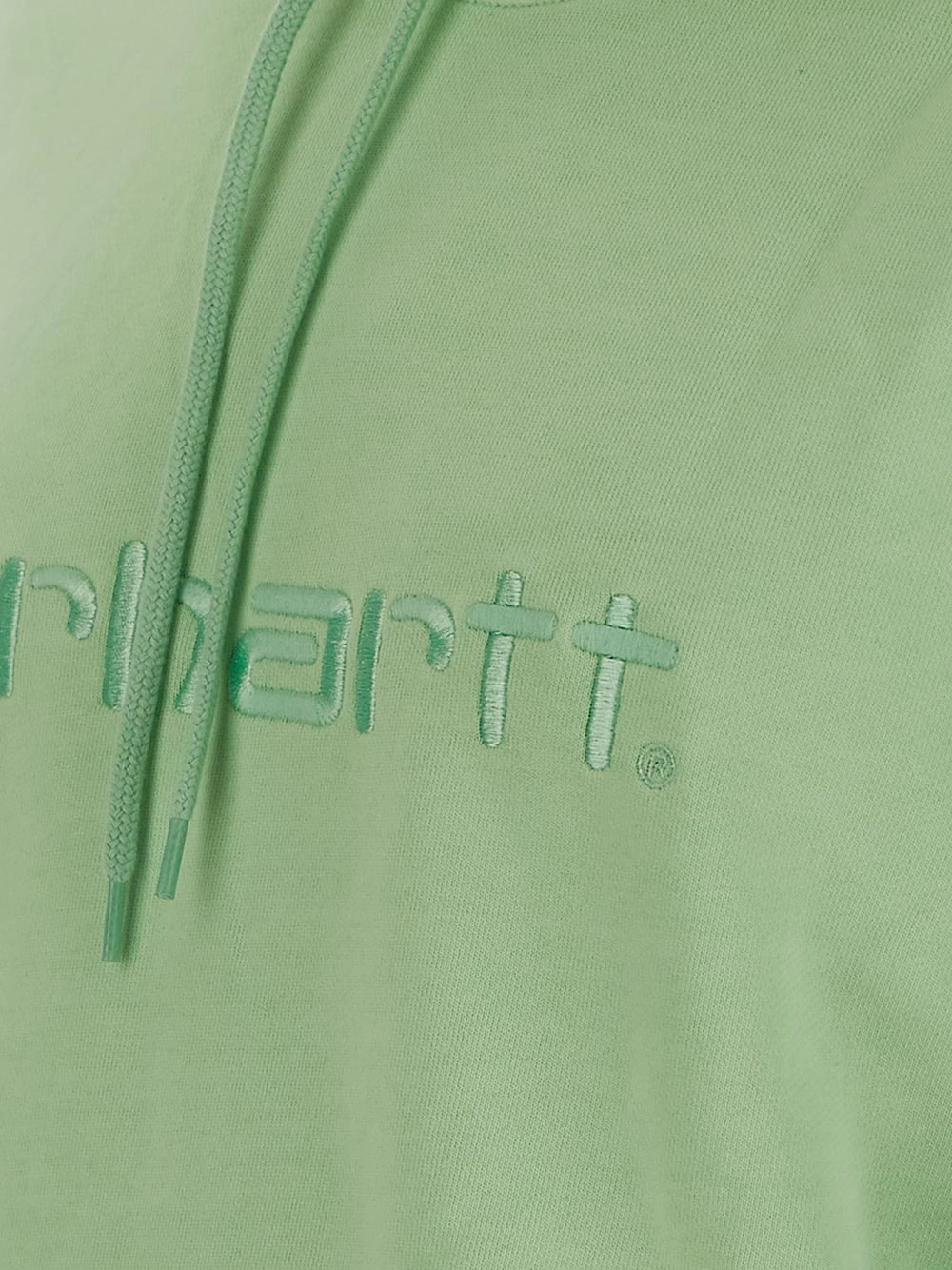 Carhartt Logo Embroidered Drawstring Hoodie