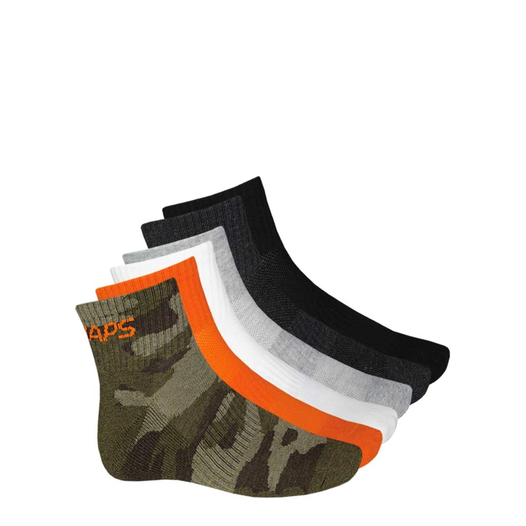 Chaps - Men's 6 Pack Ankle Socks (CAQ116PK-C OLVAS)