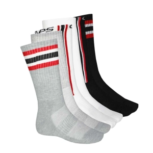 Chaps - Men's 6 Pack Crew Socks (CAC114PK-C BAST)