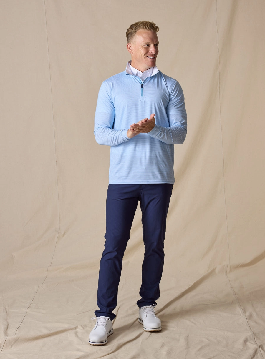Clearwater Stripe Quarter Zip