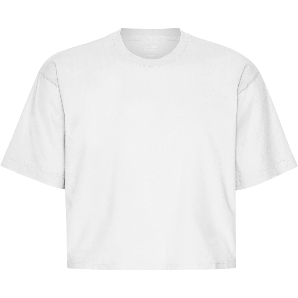 COLORFUL STANDARD - T SHIRT BOXY COURT - BLANC OPTIQUE