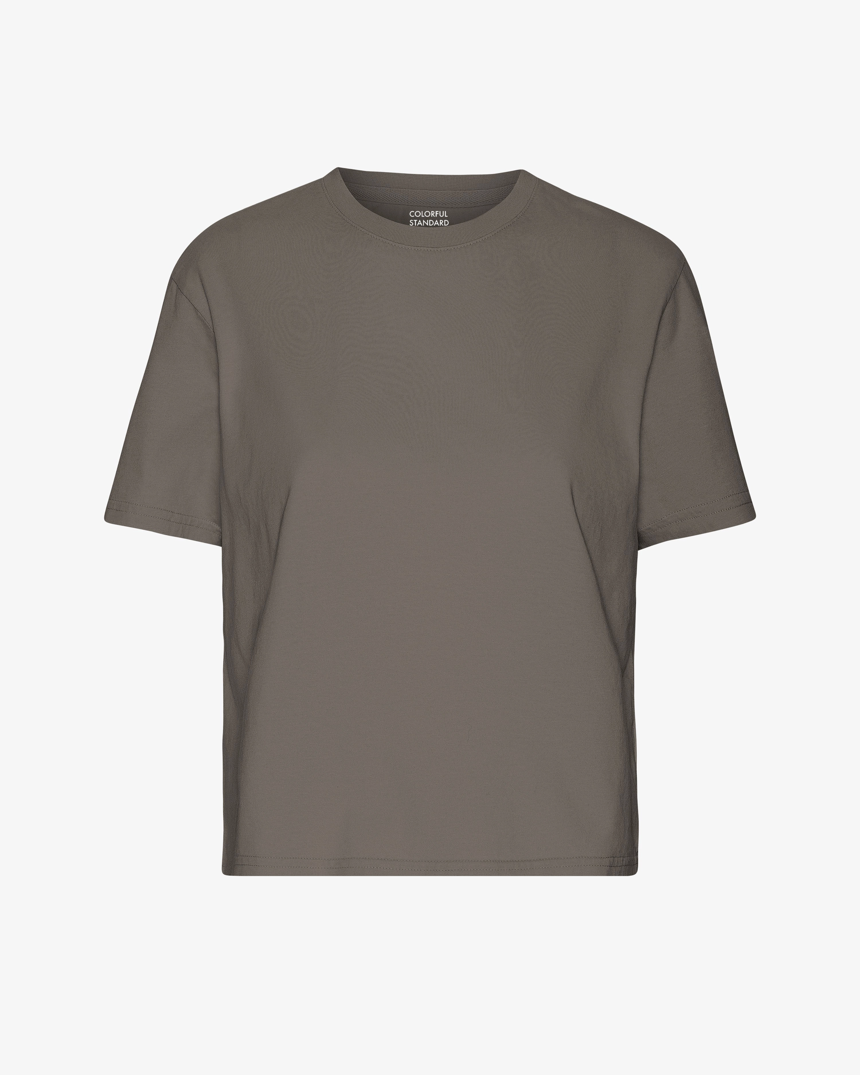 COLORFUL STANDARD - T SHIRT BOXY COURT - BRUN BRUME