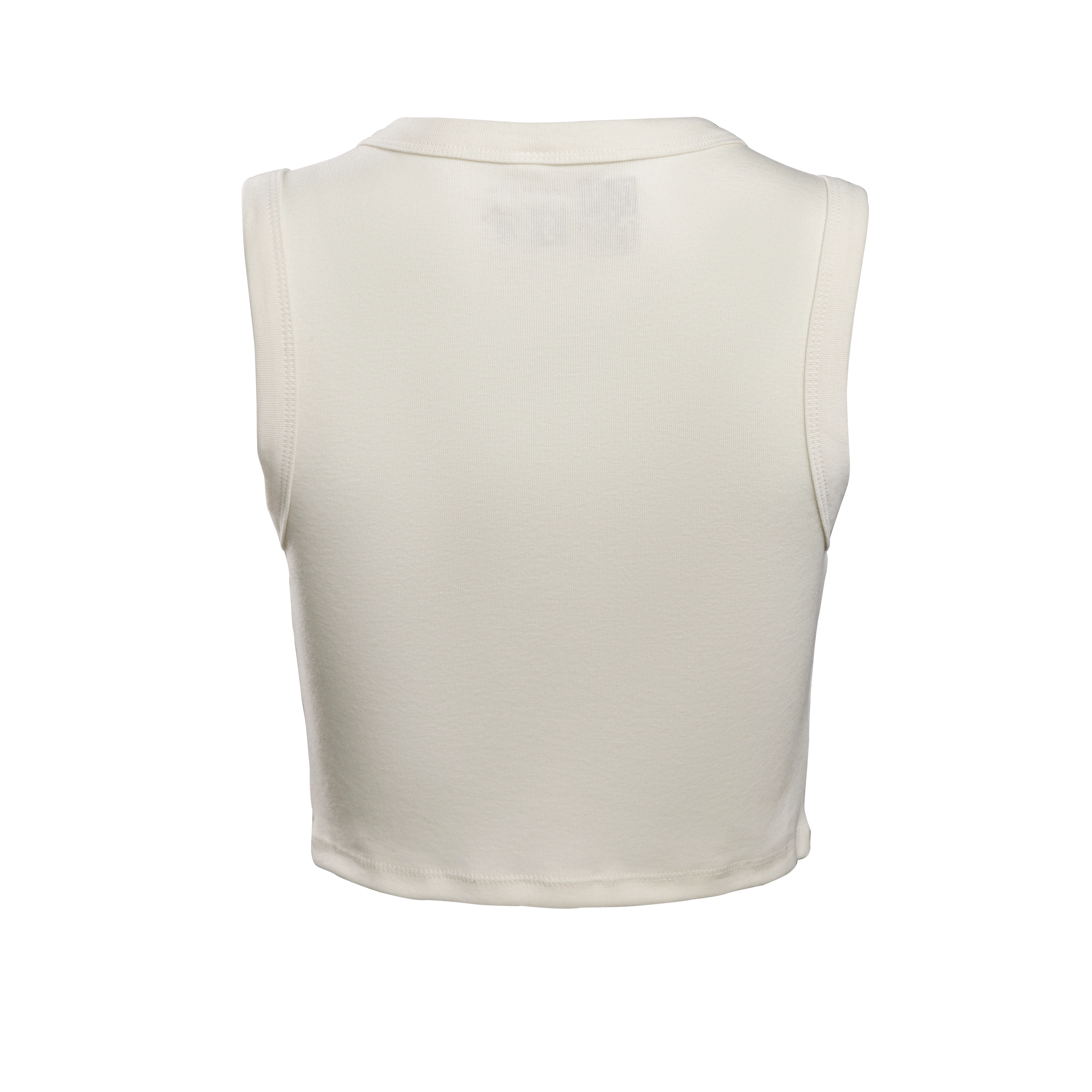 Court Culture Embroidered Logo Ivory Tank