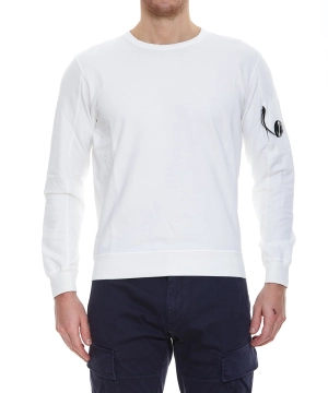 C.P. Company Logo Patch Crewneck Sweatshirt