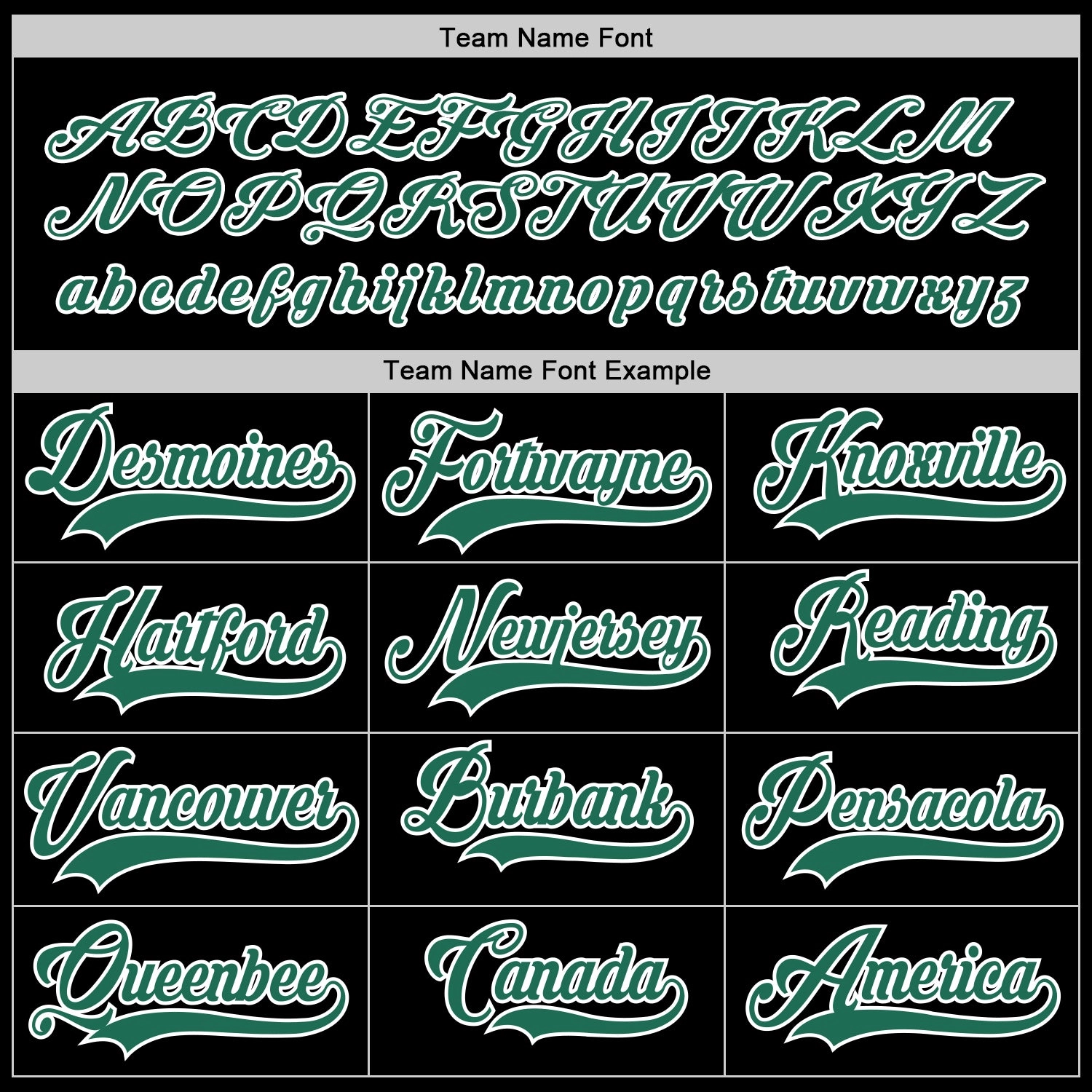 Custom Black Kelly Green-White Hockey Jersey