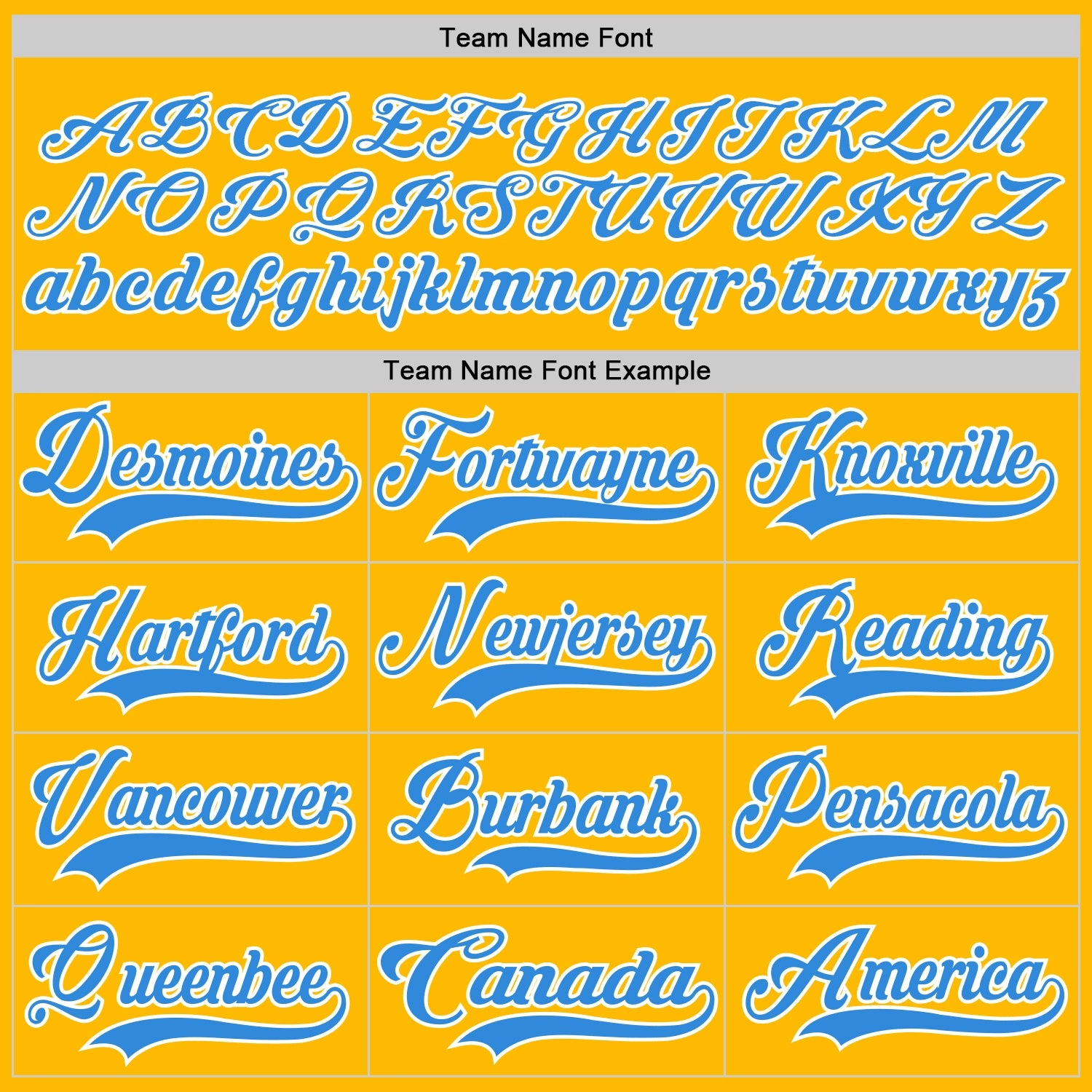 Custom Gold Powder Blue-White Hockey Lace Neck Jersey