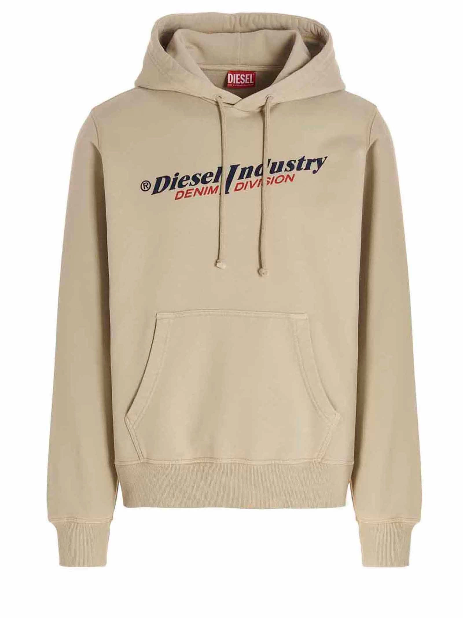 Diesel S-Ginn-Hood-Ind Drawstring Hoodie