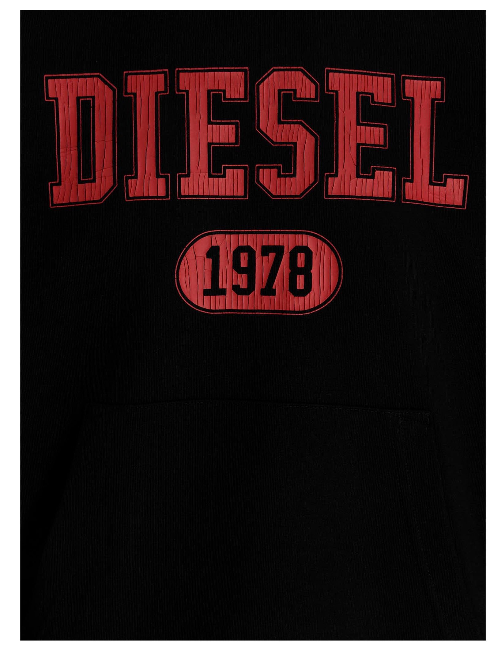 Diesel S-Ginn Logo Printed Hoodie