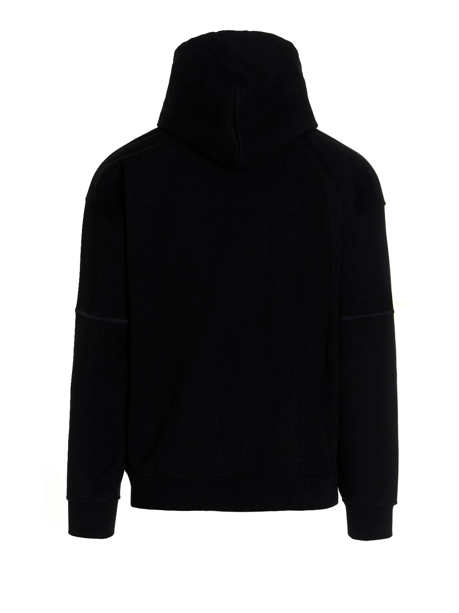 Diesel S-Muster Logo Printed Drawstring Hoodie