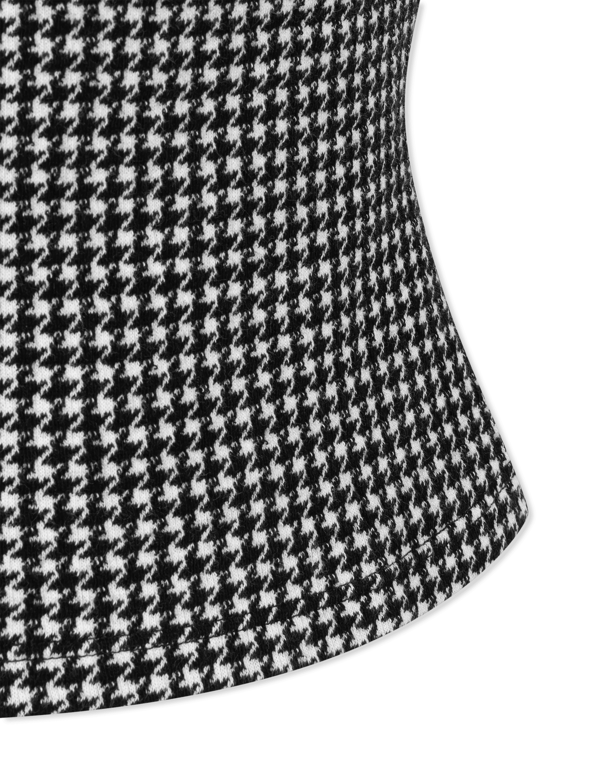 Dohanne Houndstooth Sleeveless Top