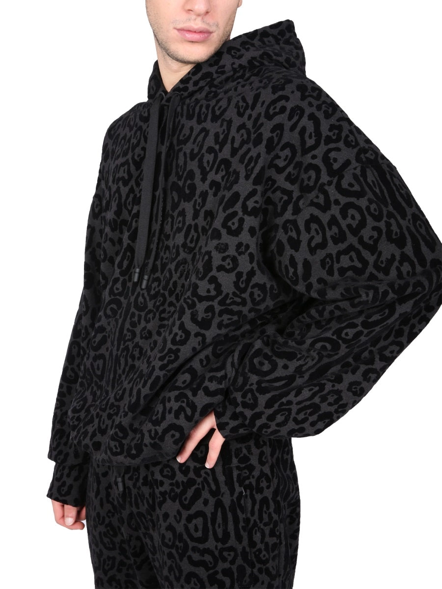 Dolce & Gabbana Animal Printed Hoodie