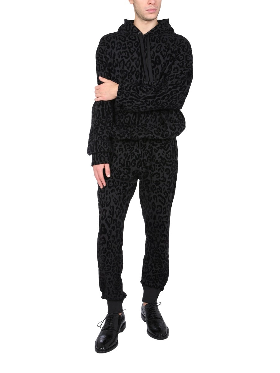 Dolce & Gabbana Animal Printed Hoodie