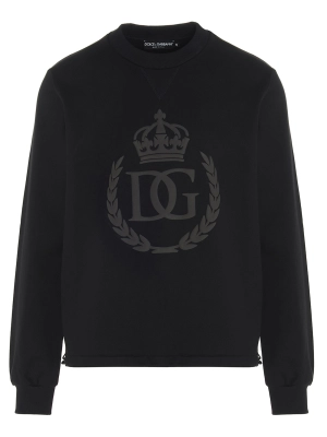 Dolce & Gabbana DG Logo Print Sweatshirt