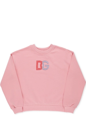 Dolce & Gabbana Kids Logo Patch Sweatshirt