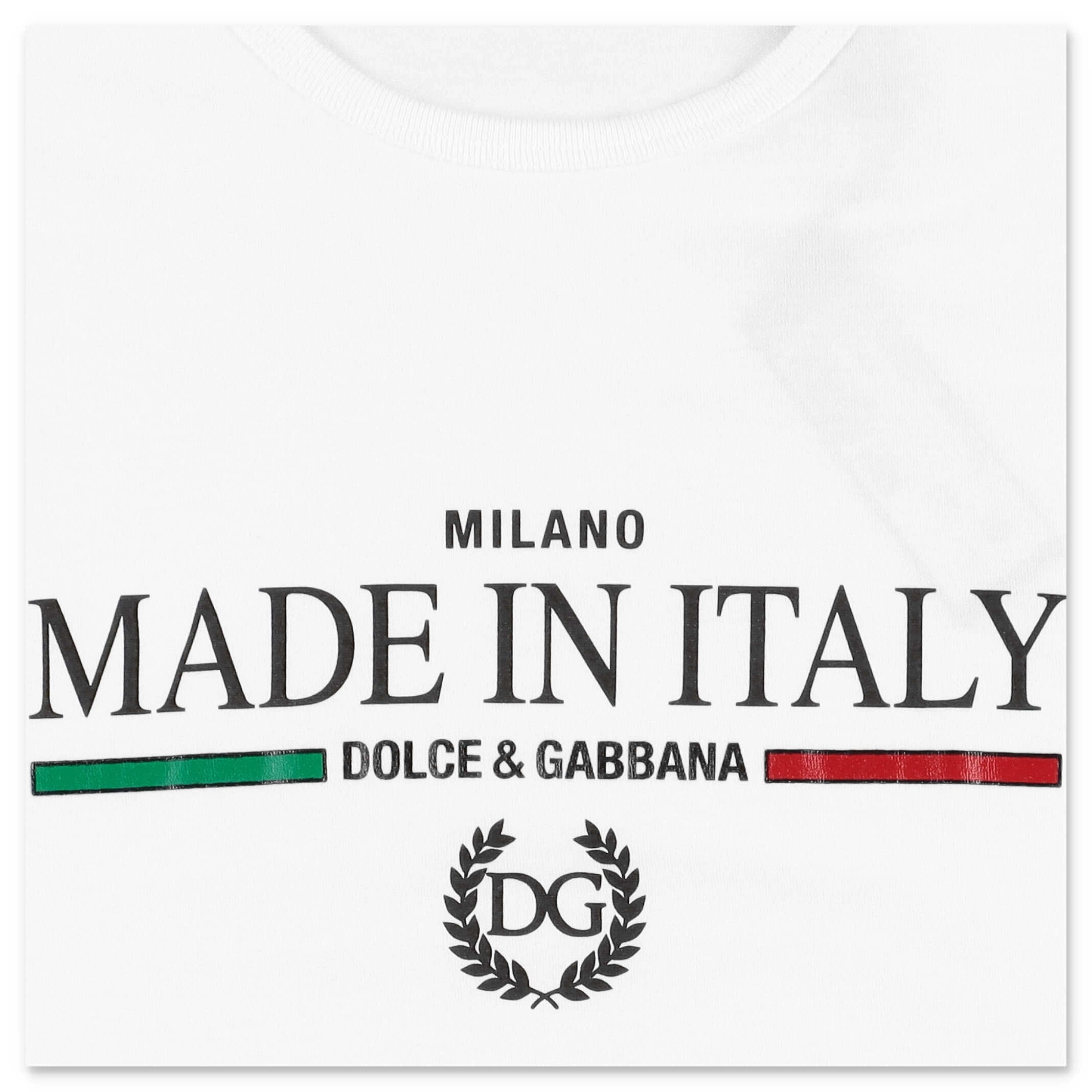 Dolce & Gabbana Kids Printed Crewneck T-Shirt