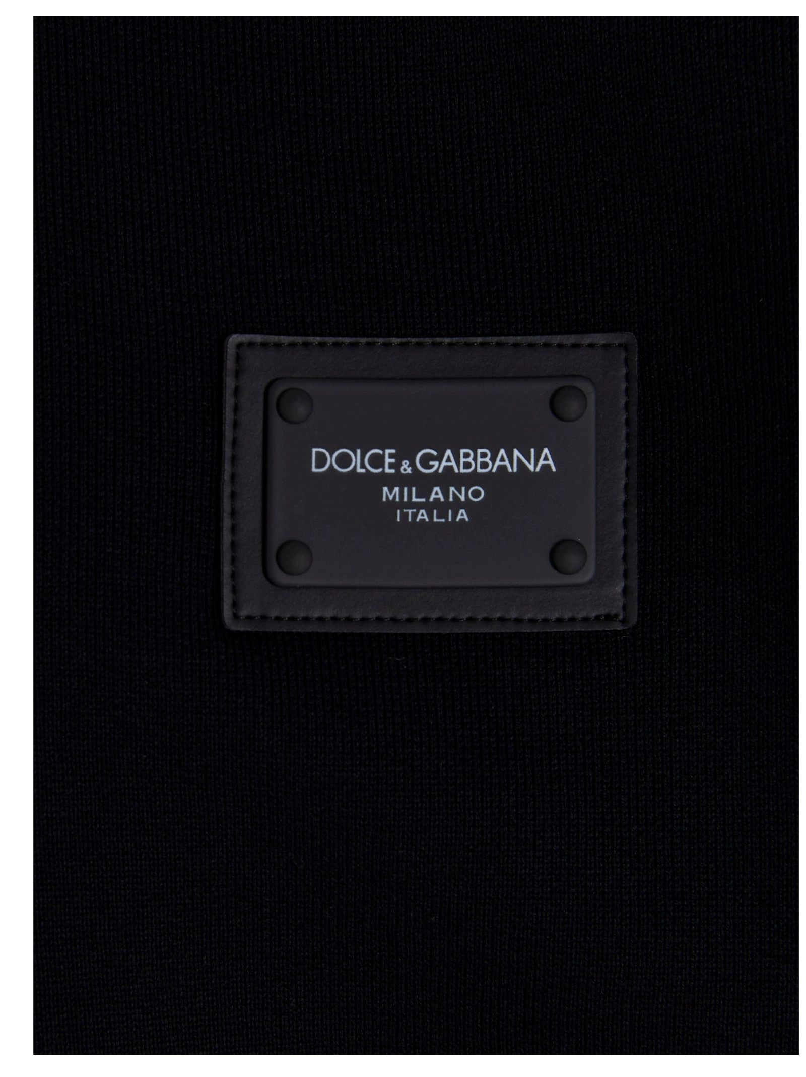 Dolce & Gabbana Logo Plaque Sweatshirt